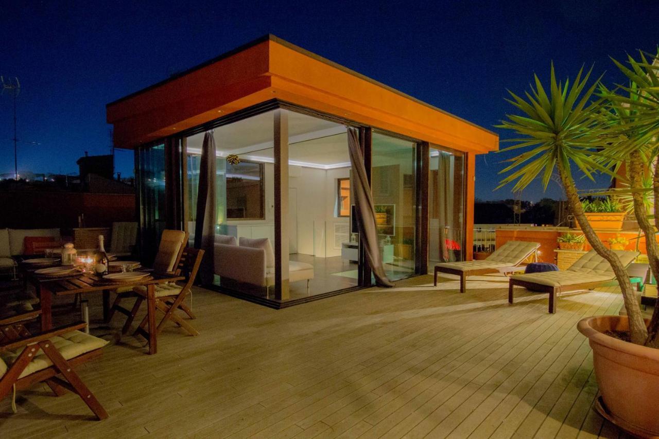 Pelliccia 11 Trastevere Penthouse Rome Exterior photo