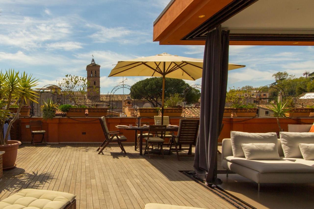 Pelliccia 11 Trastevere Penthouse Rome Exterior photo