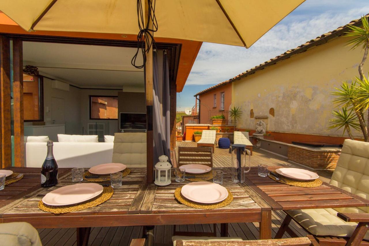 Pelliccia 11 Trastevere Penthouse Rome Exterior photo